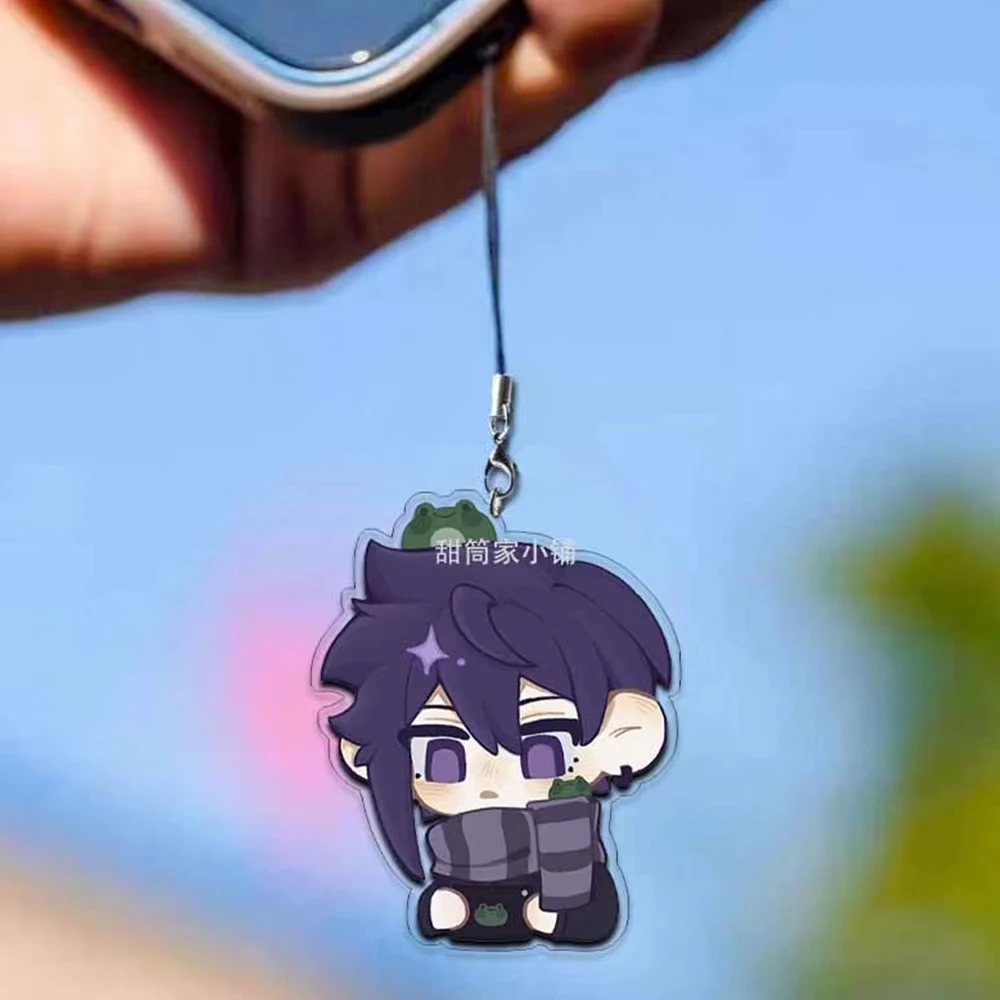 Stardew Valley سيباستيان لعبة تأثيري المفاتيح حبل سلسلة هواتف سلسلة مفاتيح أكريليك كيرينغ الشكل قلادة حقيبة الملحقات الدعائم