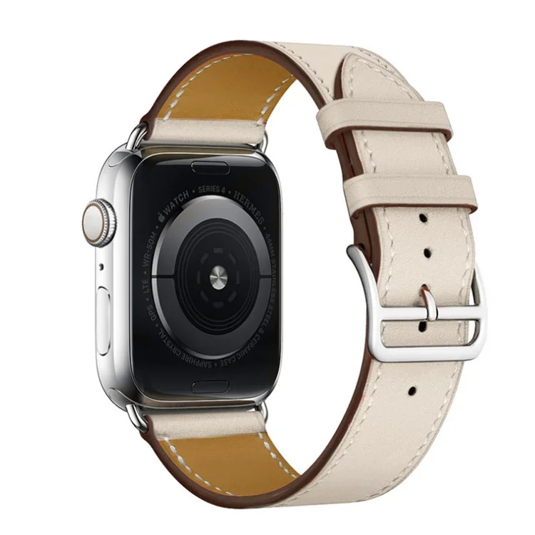 Leather Bracelet Strap For Apple Watch 10 42mm 46mm Band 49mm 45mm 41mm 44mm 42mm 40mm Bracelet iWatch Ultra/2 9 8 7 6 5 4 3 SE