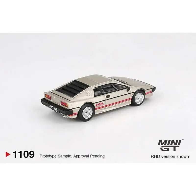 

PreSale MINIGT 1109 1:64 Lotus Esprit Turbo Metallic Silver Collection Toys Diecast Car Model