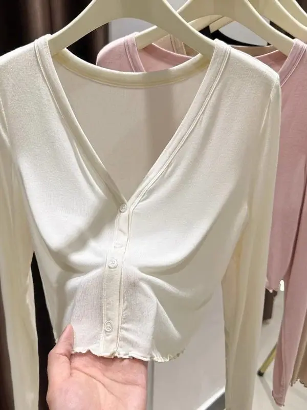 

Женская летняя тонкая накидка-кардиган из модала больших размеров для защиты от солнца, новая модная верхняя одежда