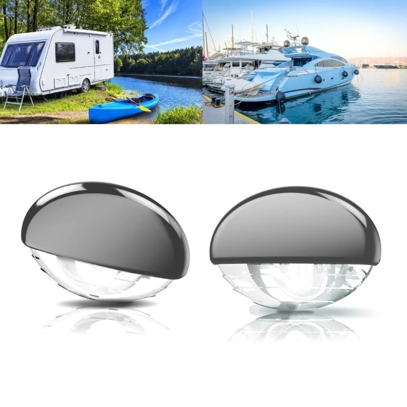 

Boat LED Step Light Cabin Deck Walkway Stair Lamp for Yacht Bus Car Trailer 12V