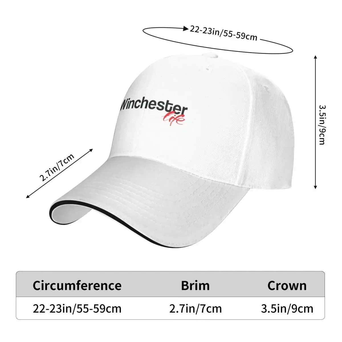 Winchester Pistols Riffle Firearms Logo Cap Fashion Casual Baseball Caps Adjustable Hat Hip Hop Summer Unisex Baseball Hats