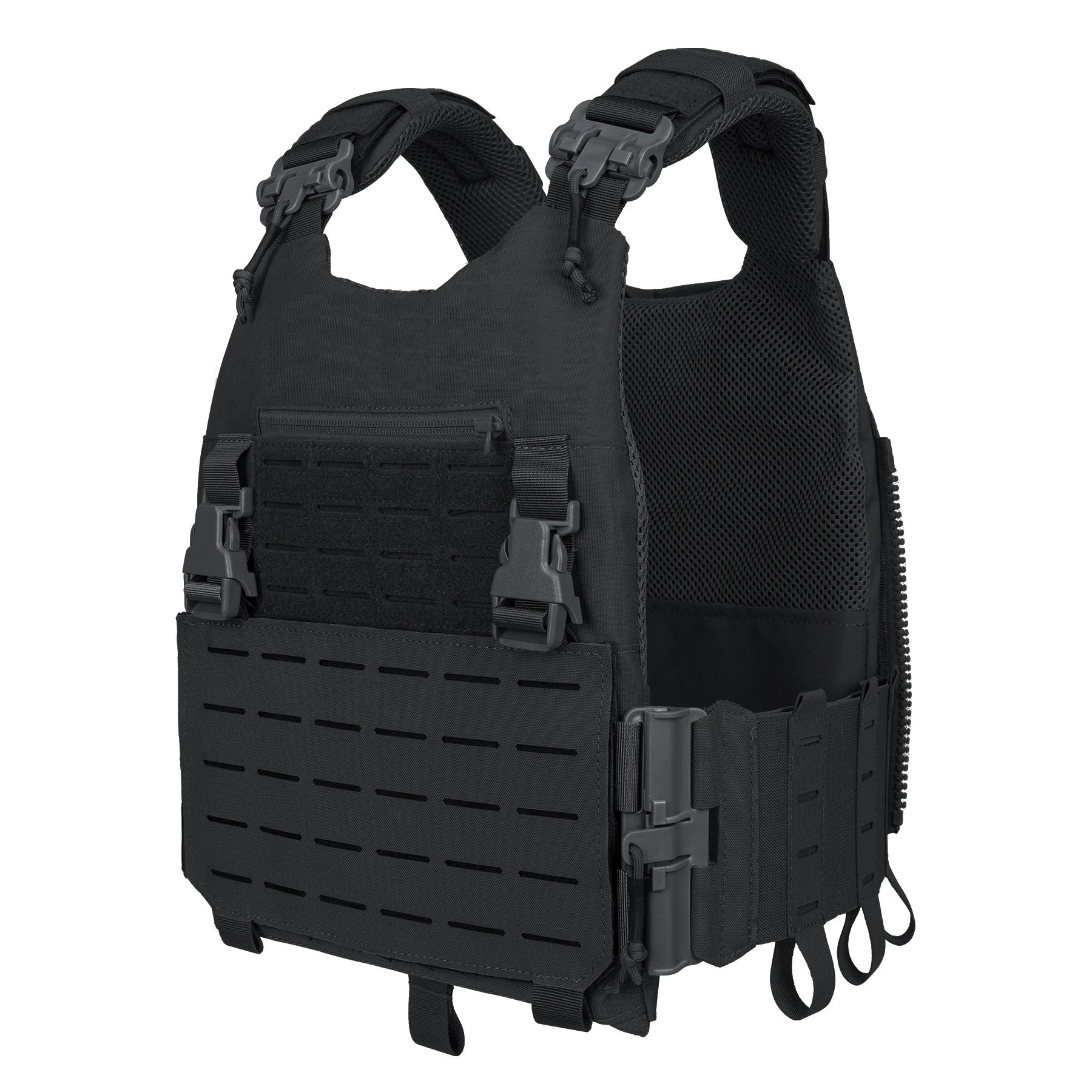 IDOGEAR LSR Tactical Vest Quick Release Buckle Laser Cut Plate 500D Gear Hunting Combat Accessories 3318