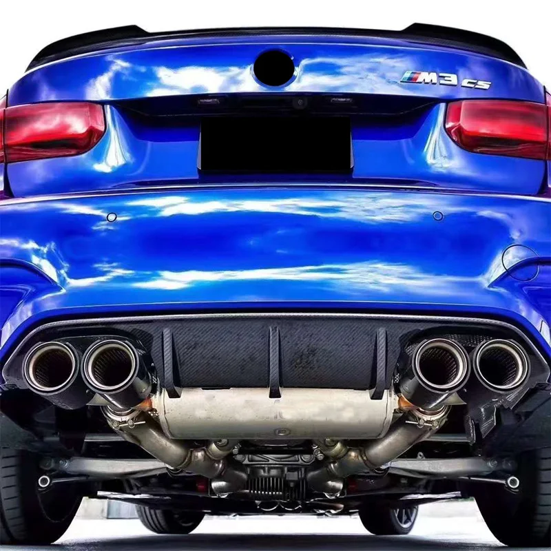 MP Carbon Fiber Rear Diffuser Lip Rear Bumper Spoiler for  F80 F82 F83 M3 M4 2014-2019