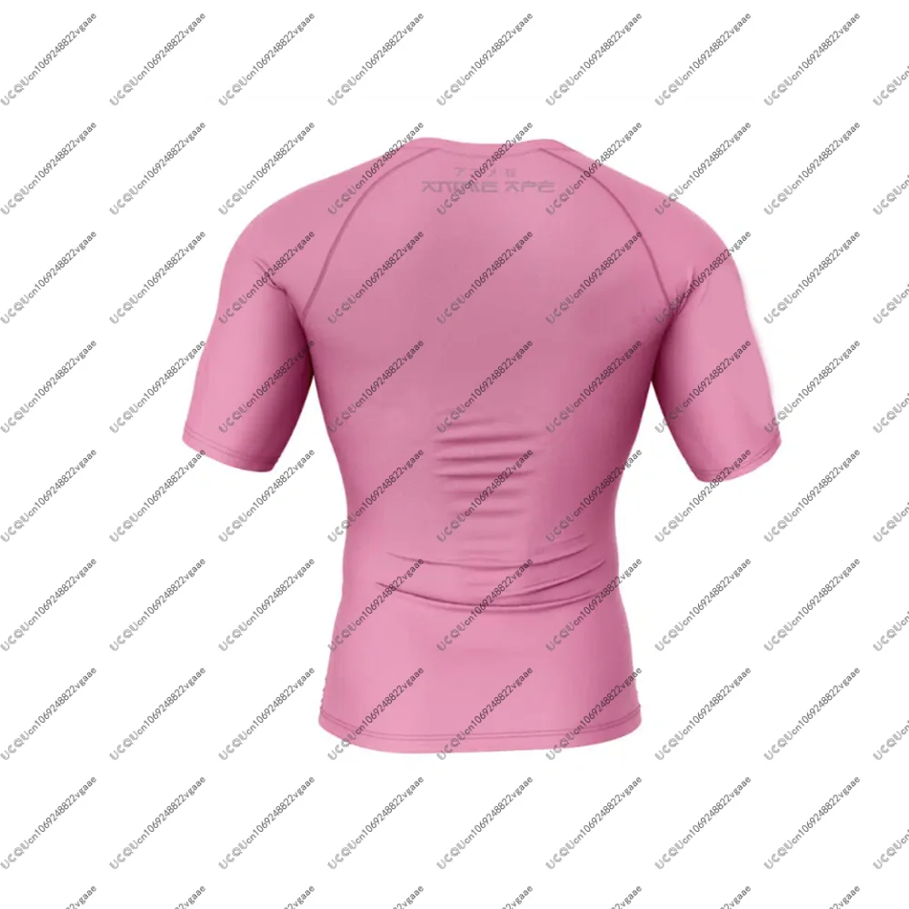 الوردي ماجين بو لعبة دراغون بول Z ملابس رياضية الرجال الفتيان المحملة الأعلى بنطال قصير طفح الحرس تي شيرت السراويل البرازيلي جيو جيتسو الصالة الرياضية مجموعة 2 قطعة