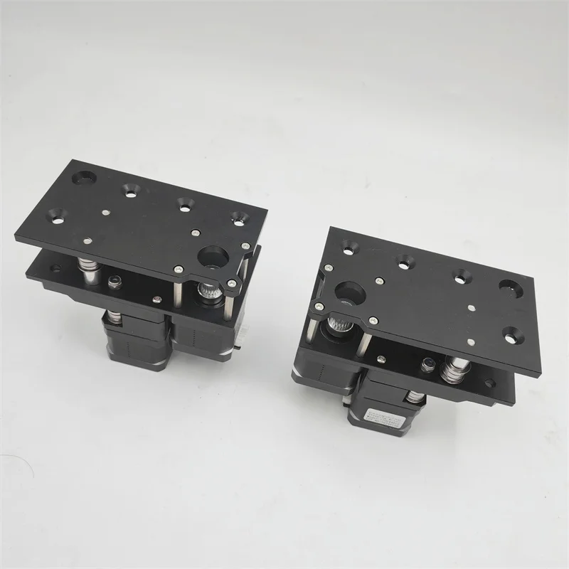 Funssor-alumínio V-core Impressora 3d Cnc xy Gaiola do Motor Superior e Inferior Kit Placa de Montagem 3.1 Idex