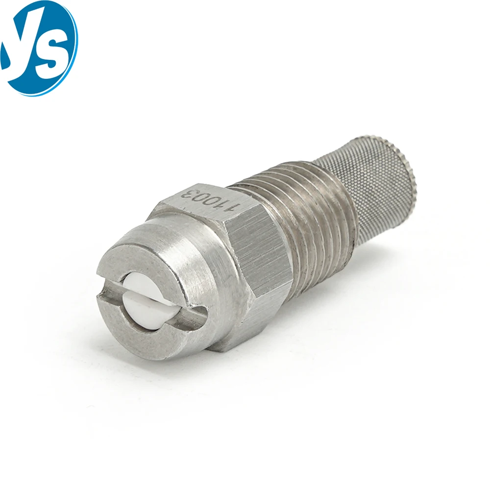 

Керамический сердечник из нержавеющей стали, веерообразная насадка, насадка для удаления пыли высокого давления, 65 ° 80 ° 95 ° 110 ° С фильтром