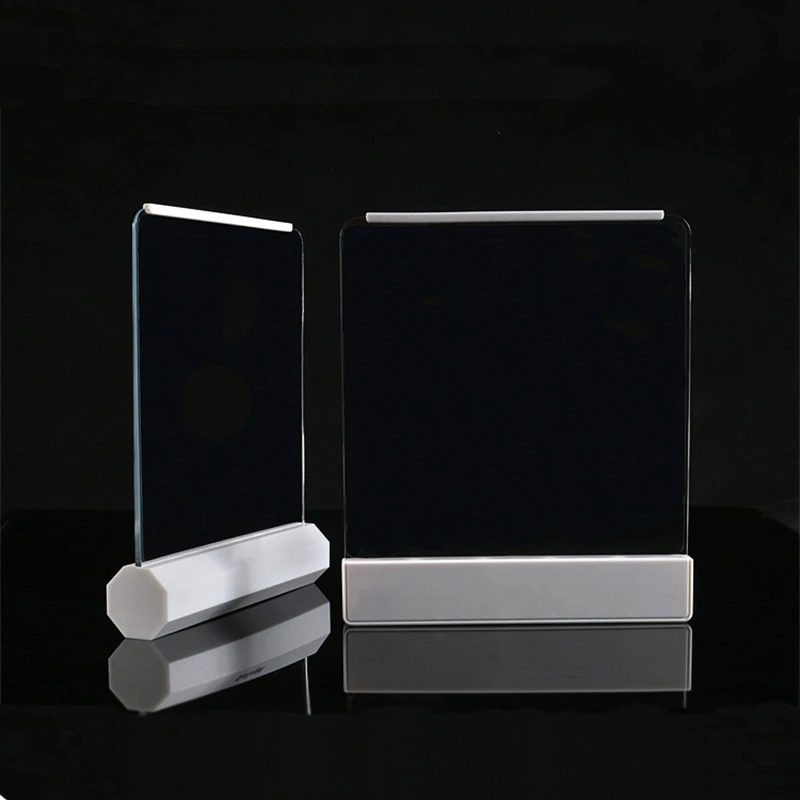 Creative USB Charging Night Light Flat Led Lamp Eye Protection for Learning Touch Reading Light Adjustable Flexible Book Lamp