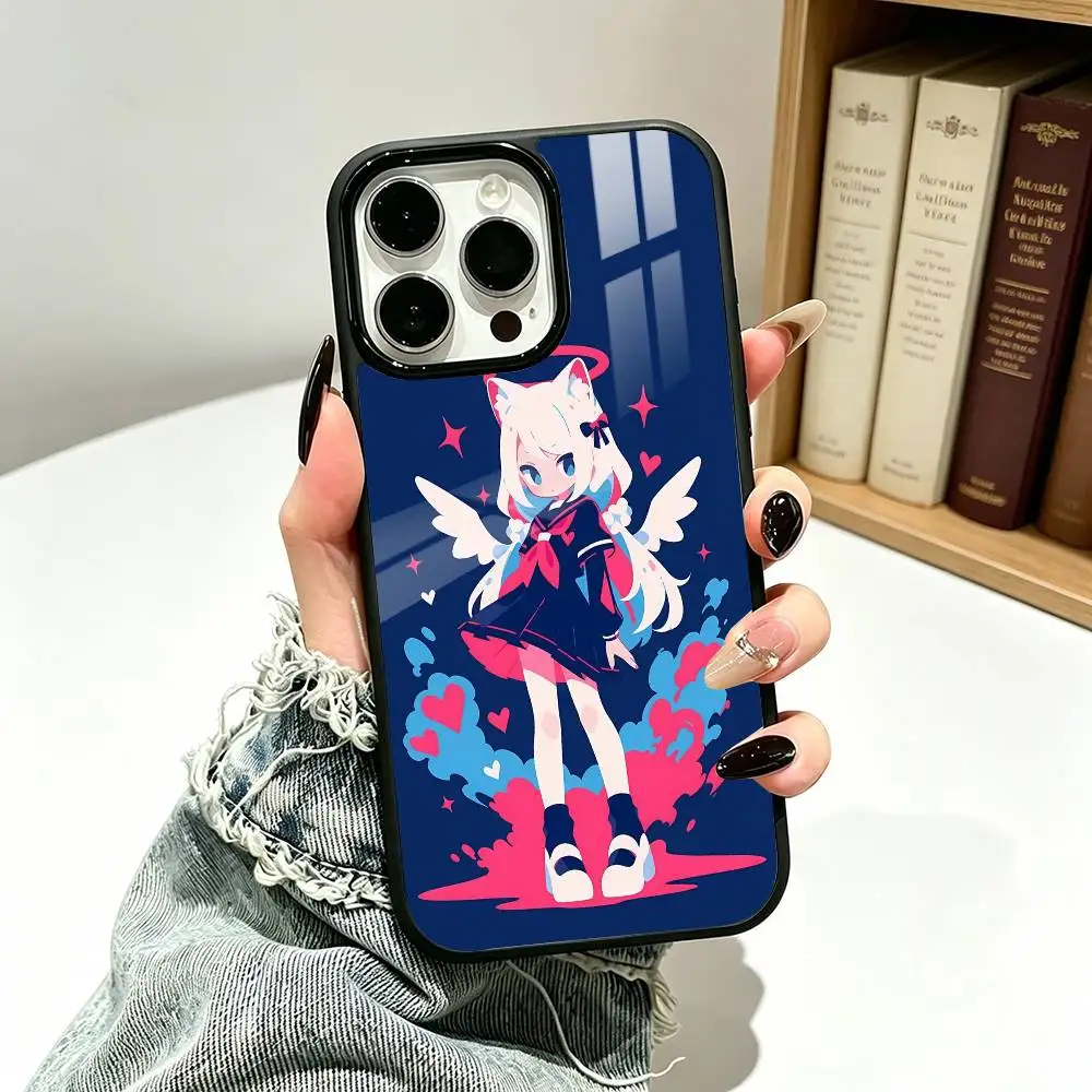Cute Trendy-a Phone Case For IPhone17 16 15 14 13 12 11  Pro Max Plus Wireless Charger Cover Funda