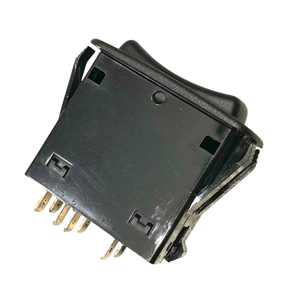2 Position Headlight Rocker Switch Replacement Part for Mack with 7 Terminal Pin Connection Part Number 1MR4323M42