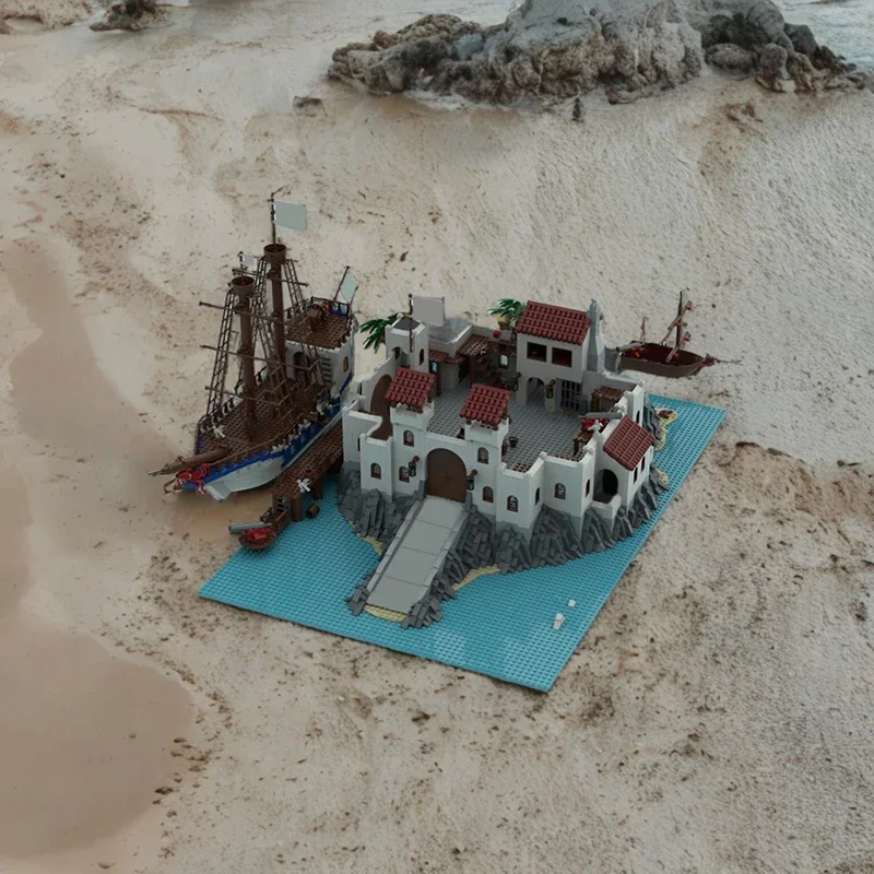 

5548PCSMOC Imperial Pirate Fortressr Construction Toy Creative DIY Gift for Kids Boys Girls Birthday Christmas