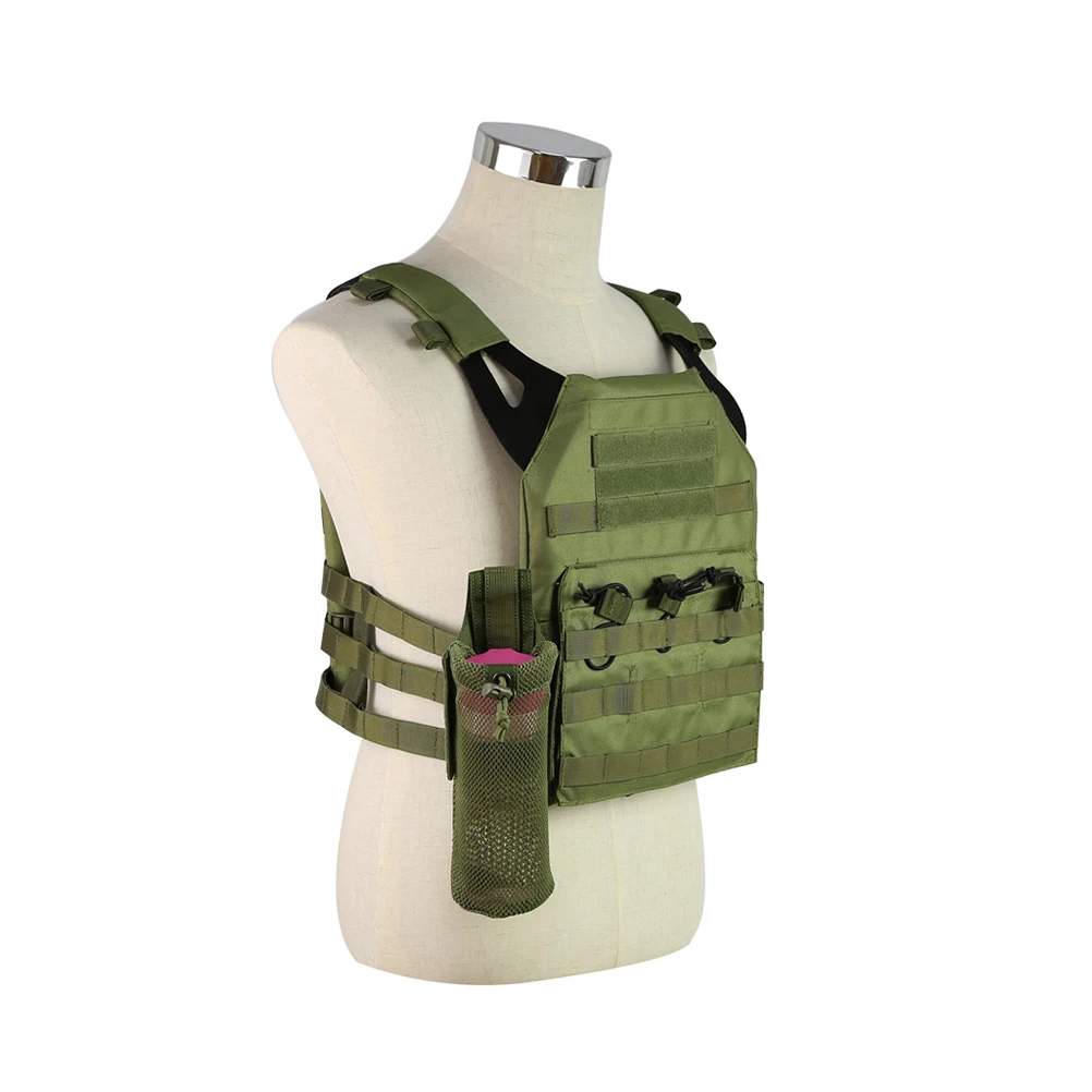 

Water Bottle Pouch Nylon Attachment Bag For Outdoor Camping Hiking Hunting Tools Durable Breathable Portable Secure Buckle