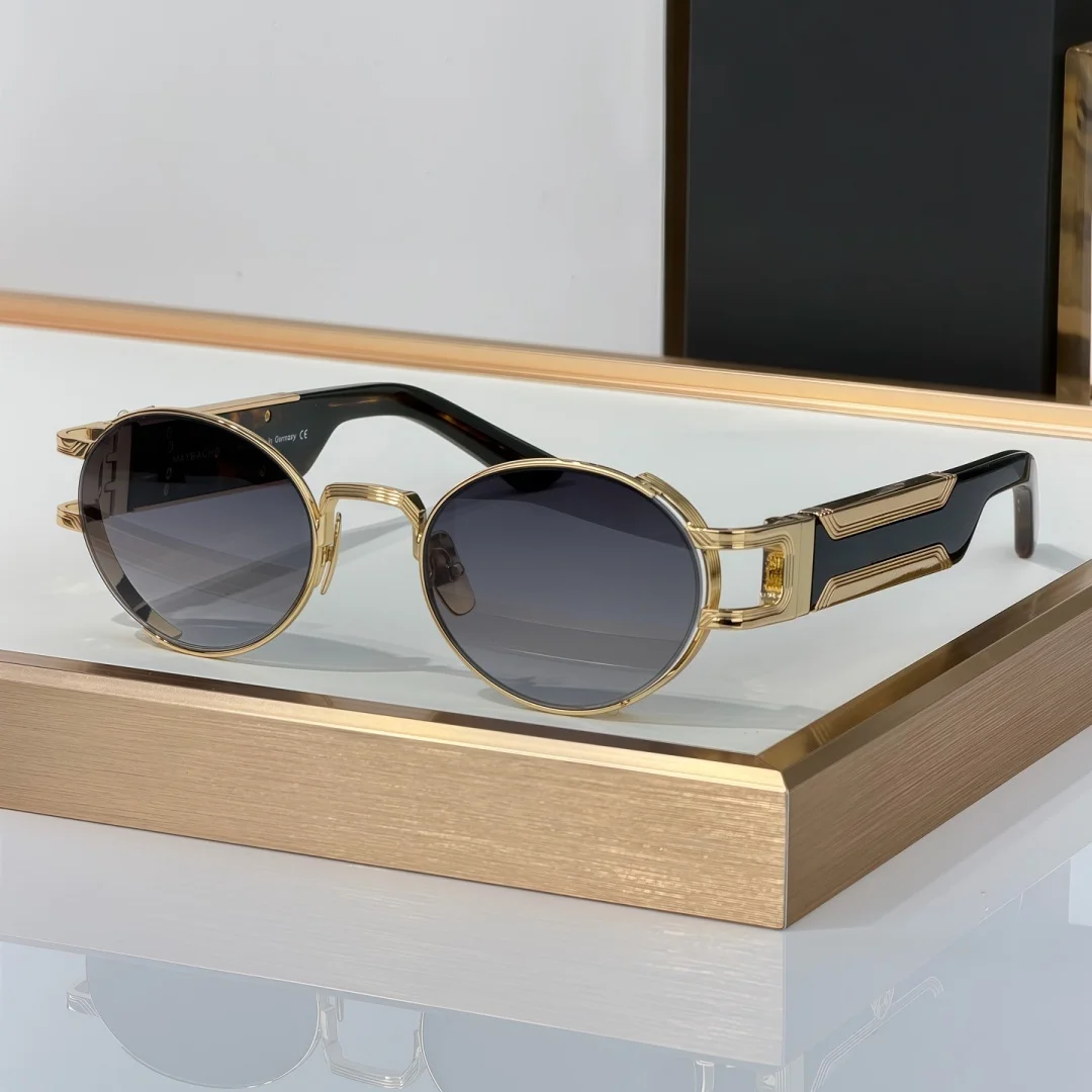 MAY THE DRIVE I Top Quality Mens Sunglasses for Women Classic Punk Luxury Acetate UV400 Designer Sunglasses with box