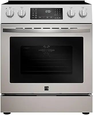 

Kenmore 4.8 cu. ft. Electric Range with 5 Elements, True Convection & Self-Clean, Stainless Steel