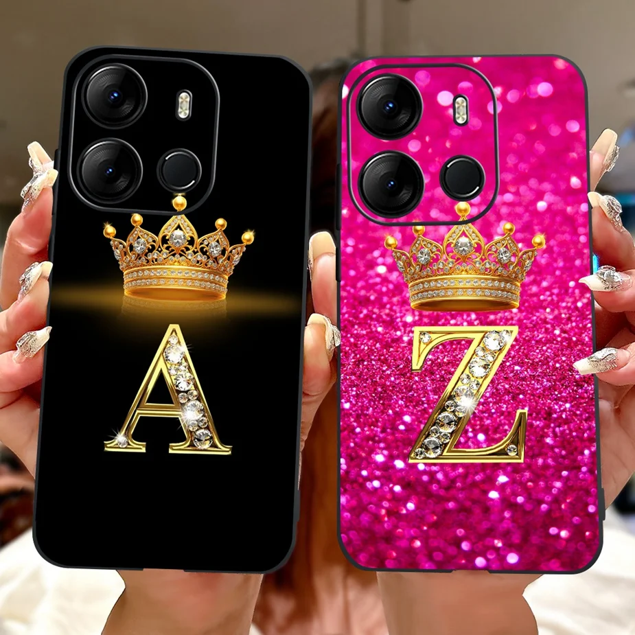 For Tecno Spark Go 2023 Case BF7n New Letters Cover Clear Silicone Phone Case For Tecno Spark Go 2023 Back Cover 6.6'' Soft Bags