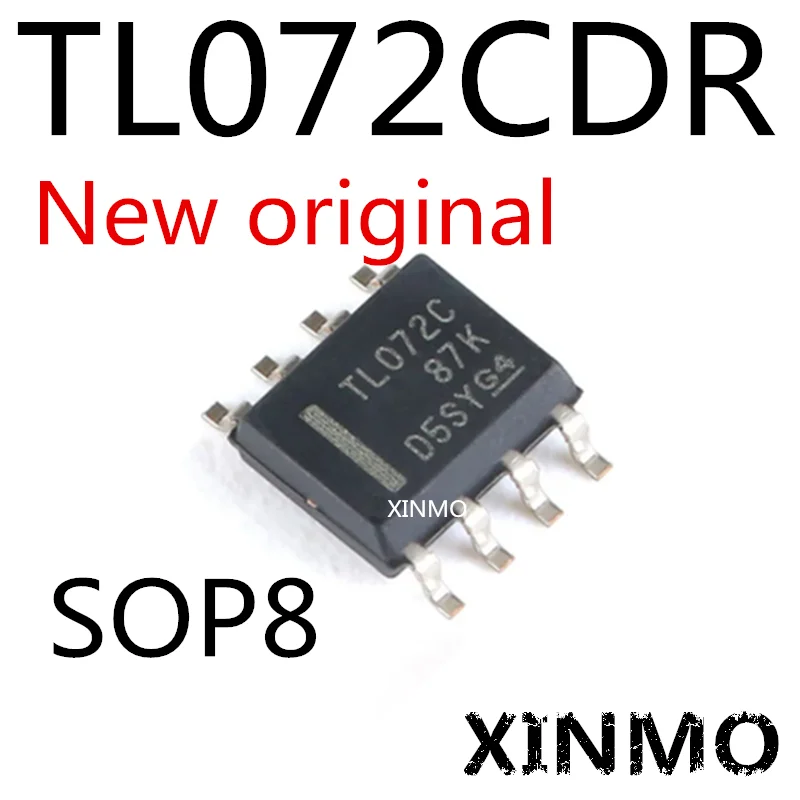 1-10Pcs/Lot TL072C SOP8 TL072CDR TL072CD TL072 072 SOP-8 SMD New And Original IC Chipset