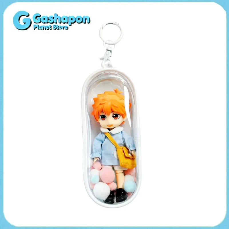 

Чехол для переноски куклы BJD в масштабе 1/12, усиленный прозрачный ящик для хранения для GSC Nendoroid, коллекционная защита для путешествий