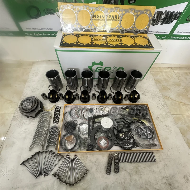 

C7.1 C7 C9 C13 C15 C18 3306 3406 3412 Комплект прокладок двигателя Втулка цилиндра Поршневое кольцо Комплект для ремонта Caterpillar