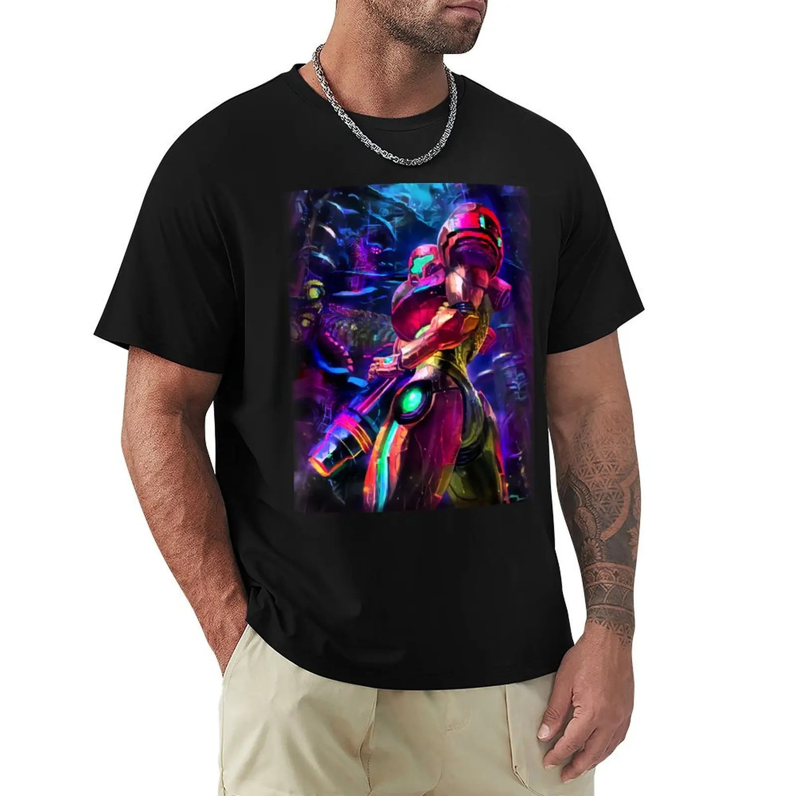 

Samus Aran Metroid T-Shirt sublime oversized graphic tee oversizeds Louboutins outfits for men