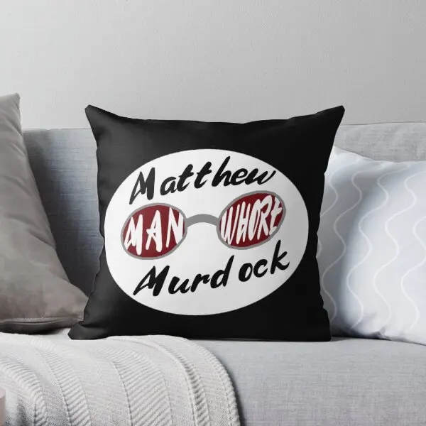 Matthew Manwhore Murdock  Printing Throw Pillow Cover Car Anime Fashion Wedding Bedroom Hotel Decor Pillows not include One Side