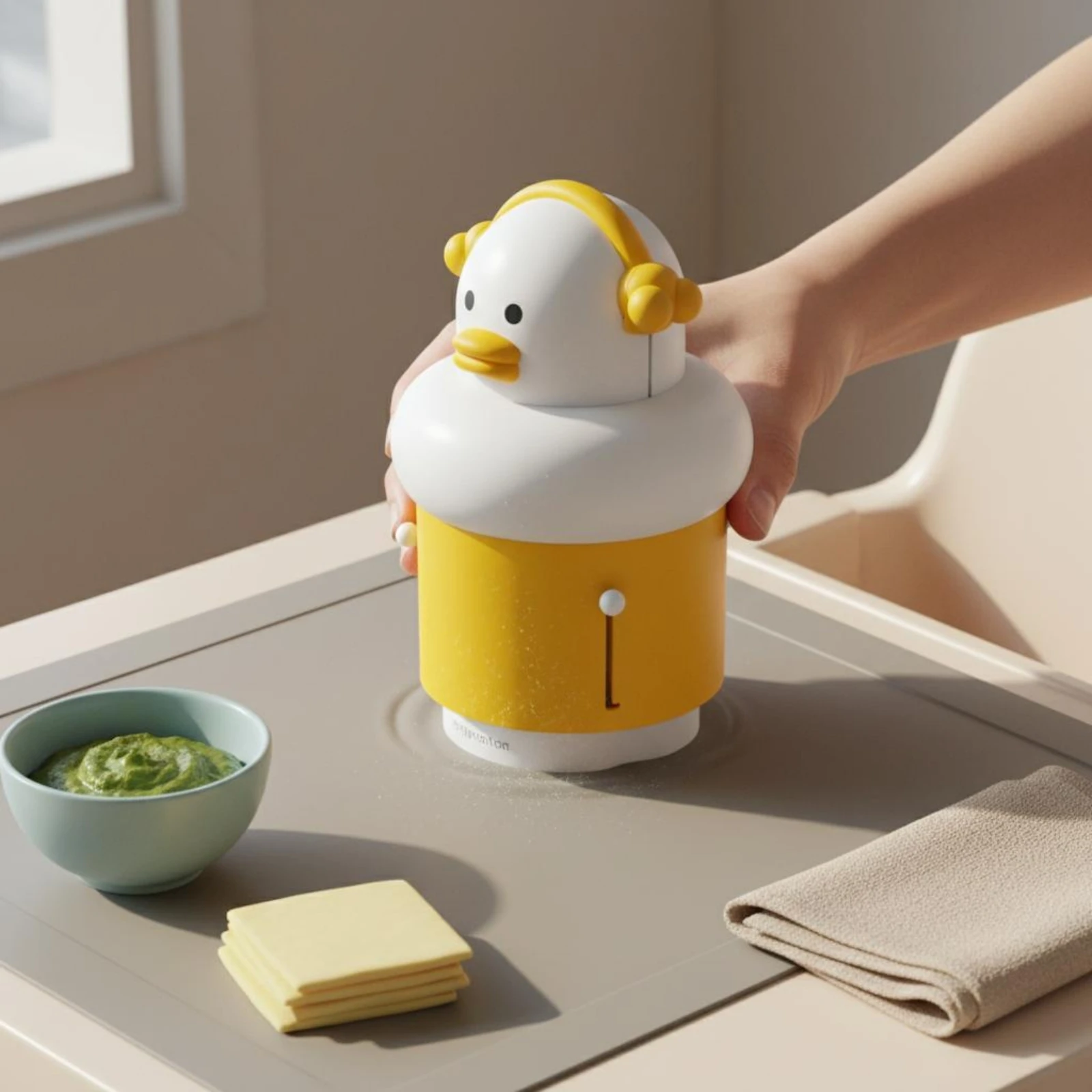 Entenförmige Teigtaschenform mit automatischer Randversiegelung, Handgehaltene Wonton-Form, Teigtaschenpresse mit einstellbarer Größe, Gebäckformer für gefüllte Teigtaschen