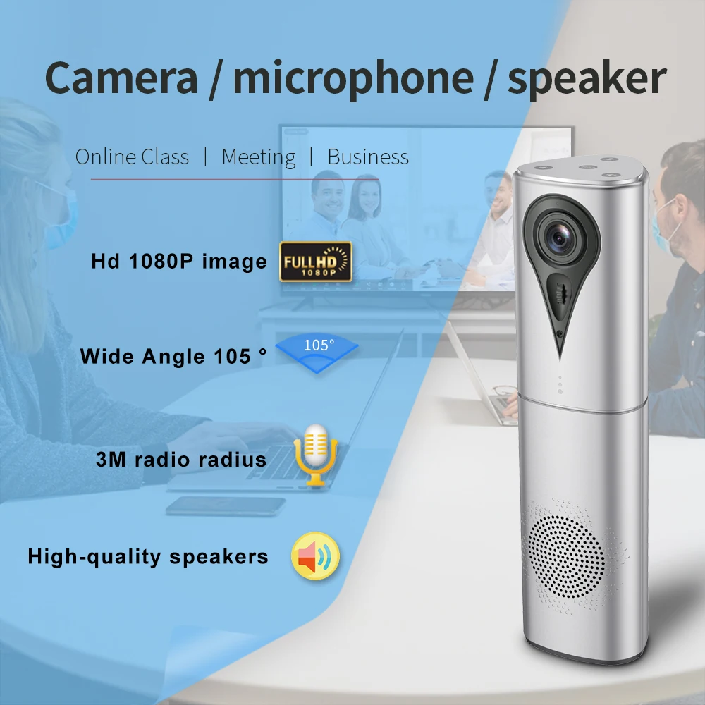 YSX-K8ระดับ10การประชุมแบบพกพา HD อุปกรณ์วิดีโอการประชุม All In One สำหรับ Videoconference Telemedicine