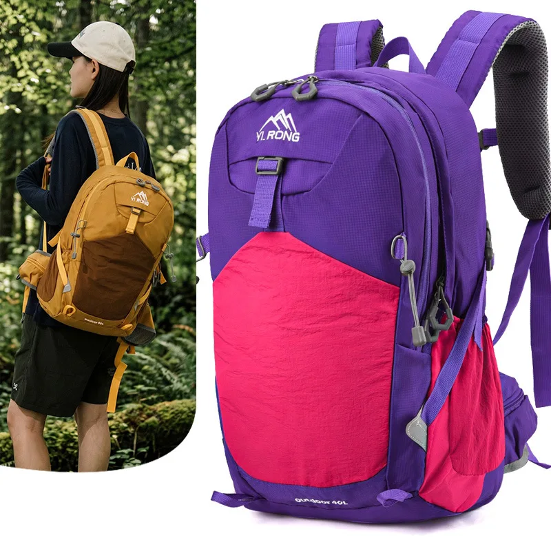 Lightweight Hiking Backpack Multifunctional Outdoor Sports Rucksack Waterproof Travel Daypack for Cycling Trail Running Trekking