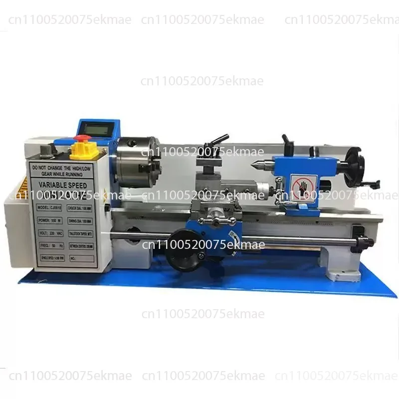 New 0618 110V/220V Mini Lathe Machine Benchtop Metal Tool Household Small Stainless Steel Processing