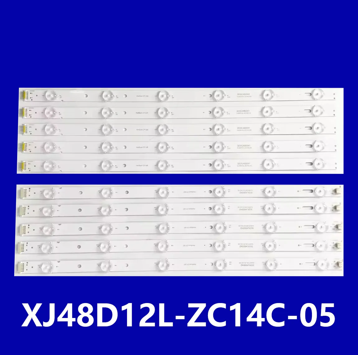 

Лента светодиодной подсветки, 12 ламп для 303XJ480041 XJ48D12L-ZC14C-05 VLEDTV4814SM CN48HC820 XJ48D12R-ZC14C-05 303XJ480042