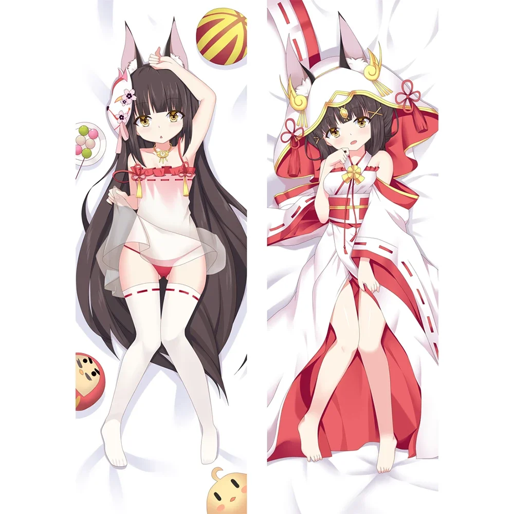 

60x180cm Anime Dakimakura Hugging Body Pillow Case Double-Sided Pillow Cover Game Pillowcase Decorative Cushion