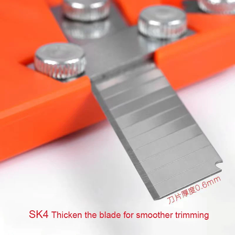 Woodworking edge strip trimming knife artifact edge Chamfering Fillet Scraper Board deburring Rounded Arc Manual Planer tool