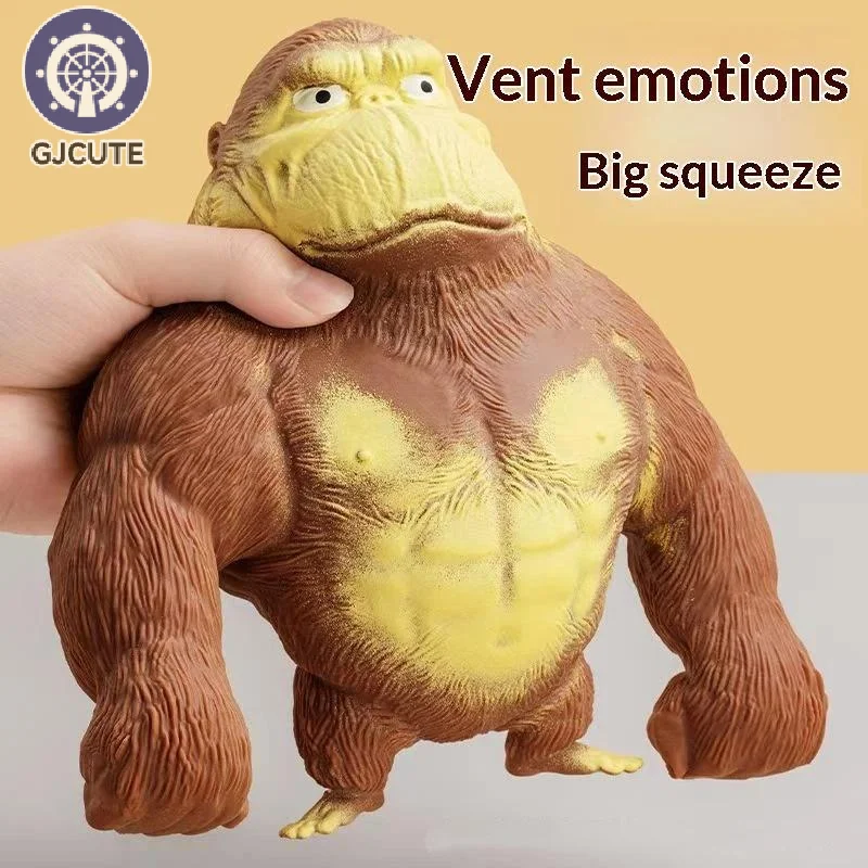 Stretchy  Gorilla Fidget Toy Slow Rebound Perfect For Stress Relief Home Office Kids Adults Gift