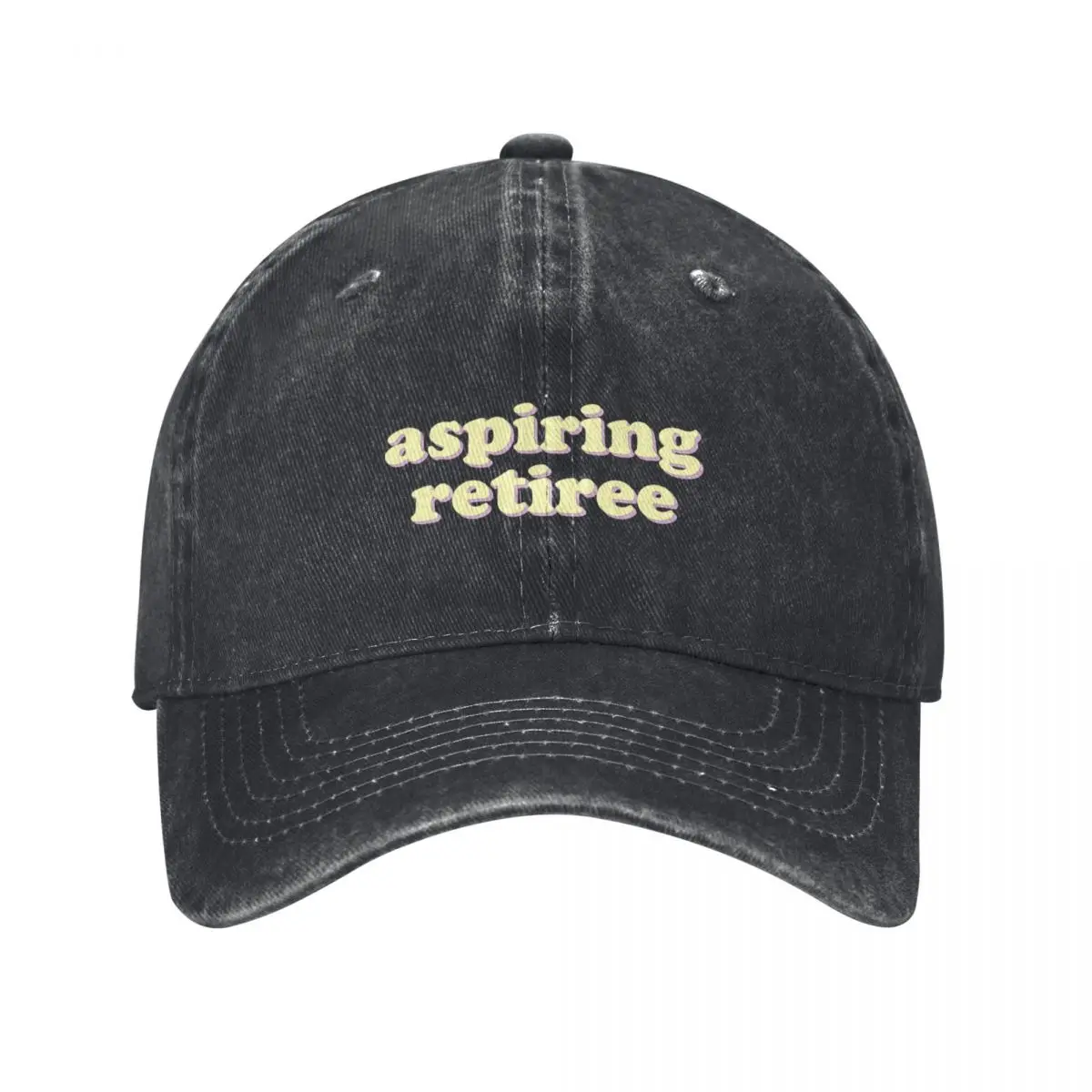 Aspiring Retiree Baseball Cap beach hat Hat Luxury Brand Dropshipping Hat Baseball Cap Woman Men's