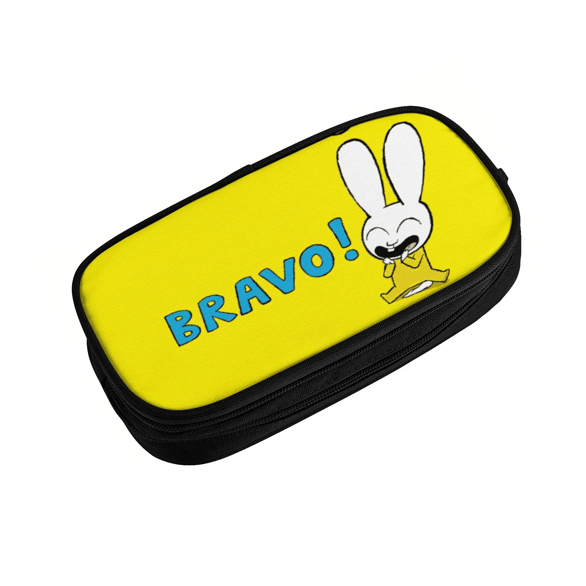 New Simon Super Rabbit Pencil Cases  Pencilcases Pen Box for Girls Boys Large Storage Bags Students School Gifts Stationery