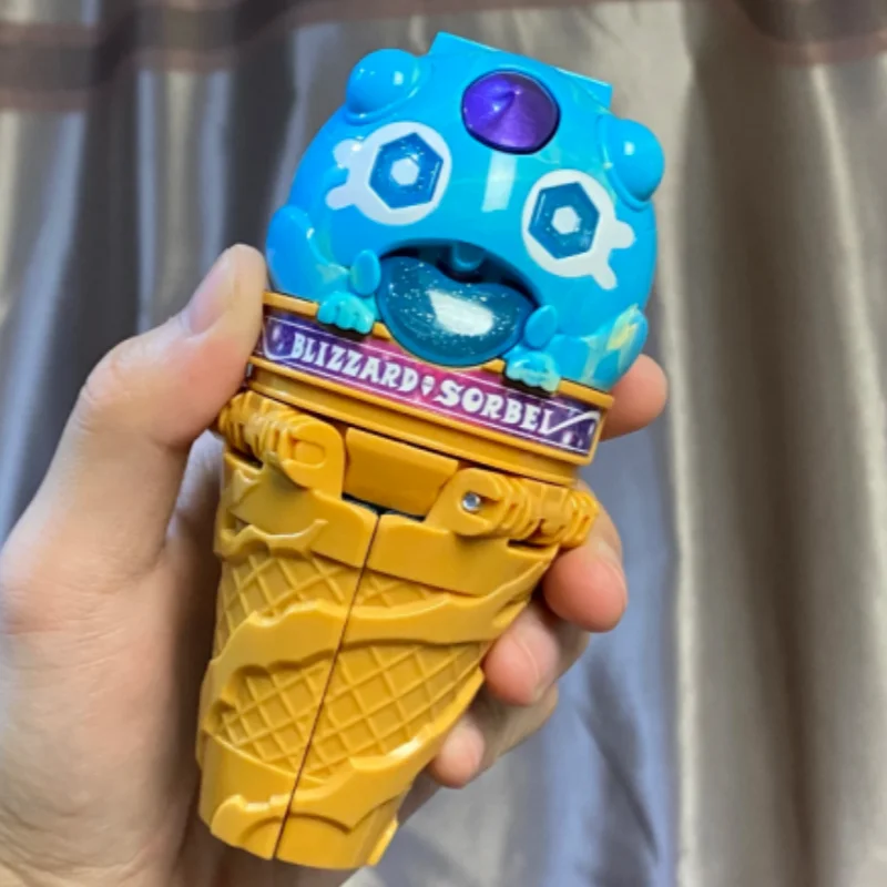 Bandai Original Dx Kamen Rider Gavv Blizzardsorbei Gochizo Ice-Cream Cone Valen Smoothie Anime Action Figure Model Doll Toy Gift