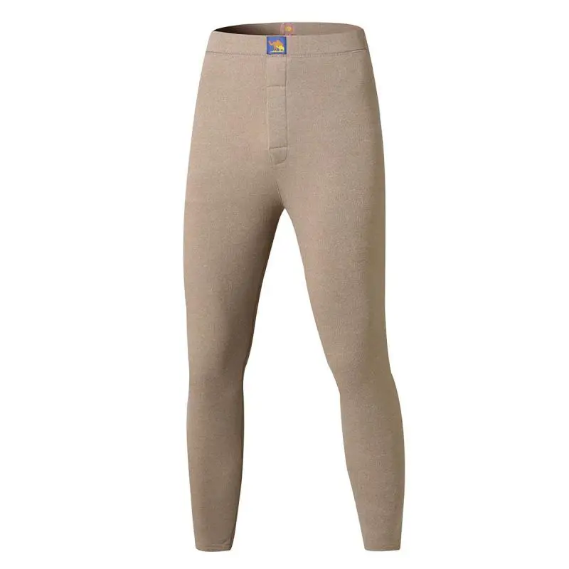 

Men's Big and Tall Thermal Underwear 6XL Fleece Lined Winter Warm Tights Stretchable Base Layer Pants Casual Home Wear Bottoms