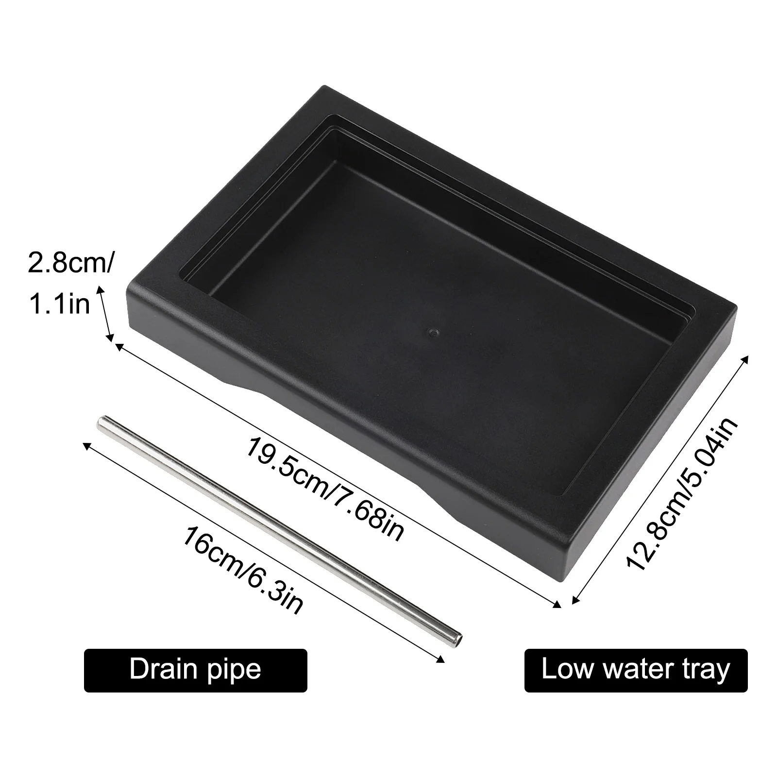 

Coffee Preparation Stainless Steel Tube Easy To Install Drip Tray Kit Stainless Steel Tube Seamless Replacement