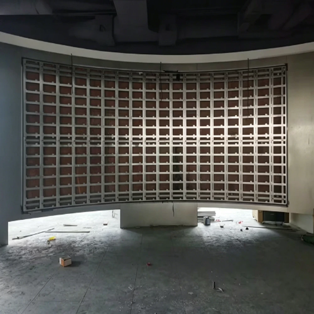 Flexible Ultra-Thin P1.25 P1.56 P1.86 P2 Indoor LED Video Wall Curved Seamless HD LED Display Screen for Shopping Mall Stage - view 3
