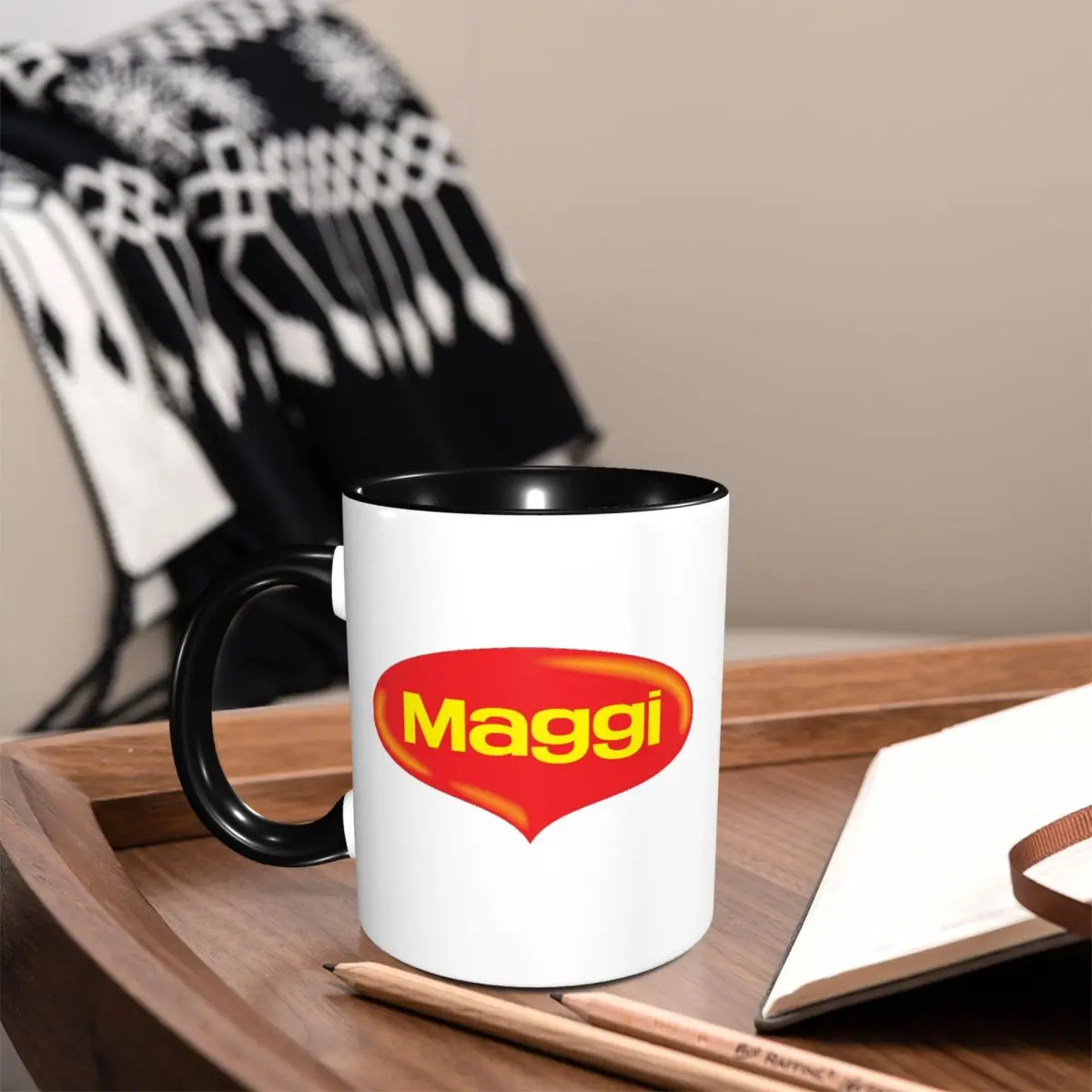 Lifetime Maggi Mug Funny Ceramic Coffee Cups Tea Mugs Milk Cup Drinkware Gifts for Friends