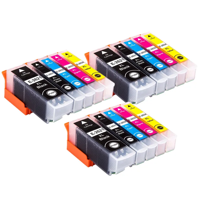 Compatible T2621 T2631 T2634 26XL Ink Cartridge For Epson XP510 XP520 XP600 XP605 XP610 XP615 XP620 XP625 XP700 Printer