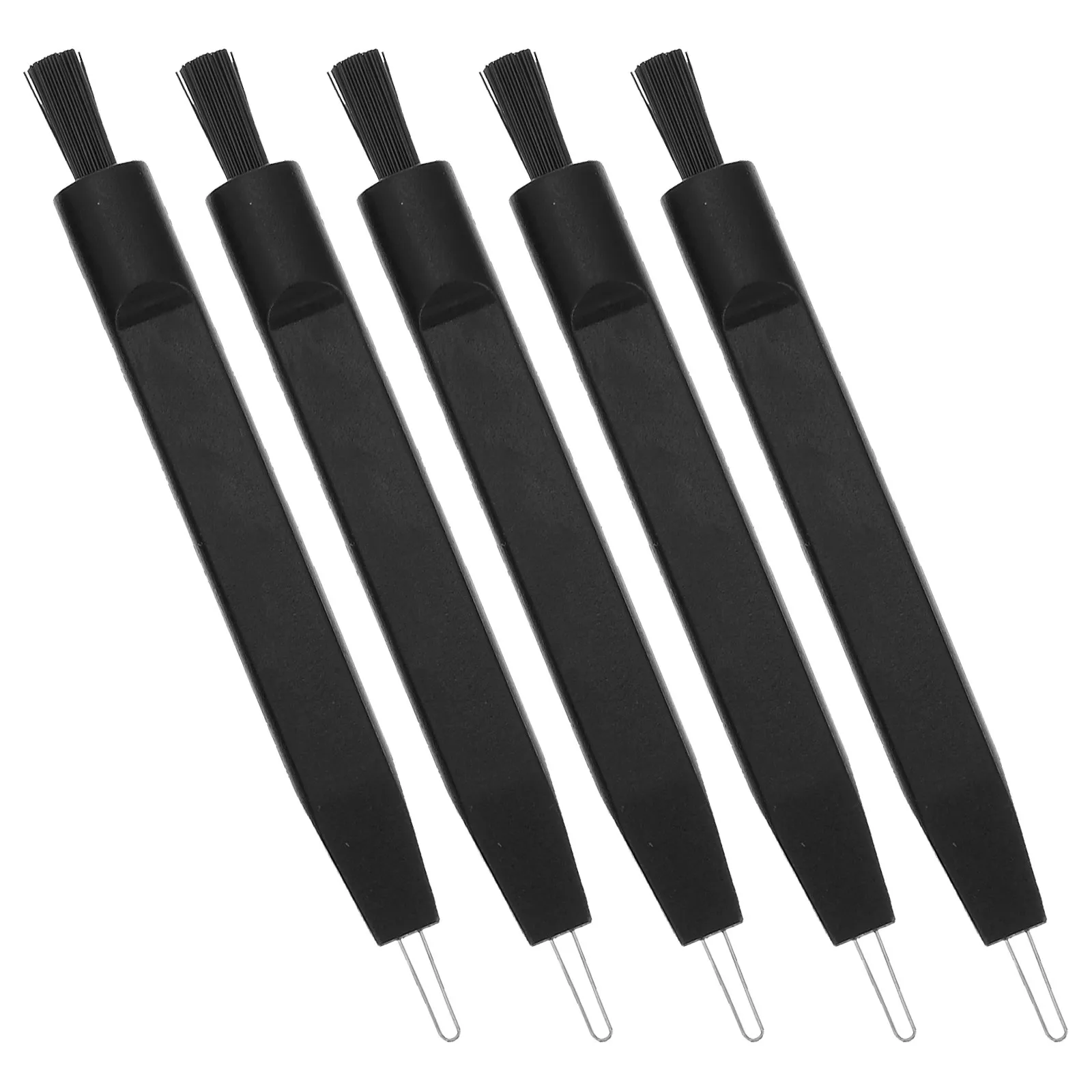 5Pcs Hearing Aid Cleaning Accessories U Shape Hook Hearing Amplifier Cleaner Small Brush Ear Wax Removal Maintenance Kit
