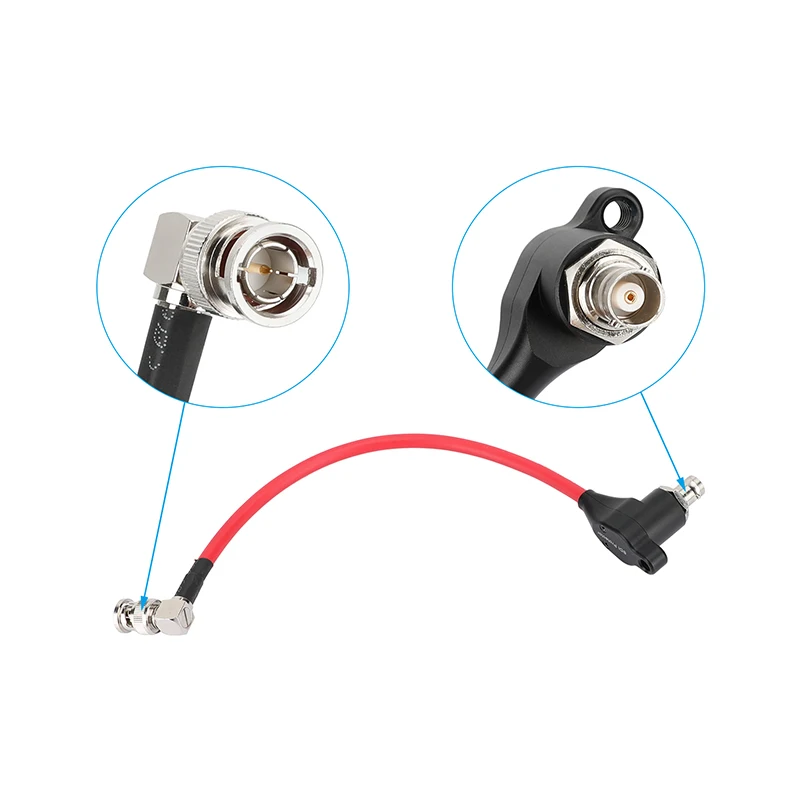 CAMVATE 12G BNC SDI Protector SDI Anti-Current แยกสายสำหรับ ARRI Mini/สีแดง Komodo กล้อง (สีแดง/สีดำ/สีเขียว/สีน้ำเงิน)