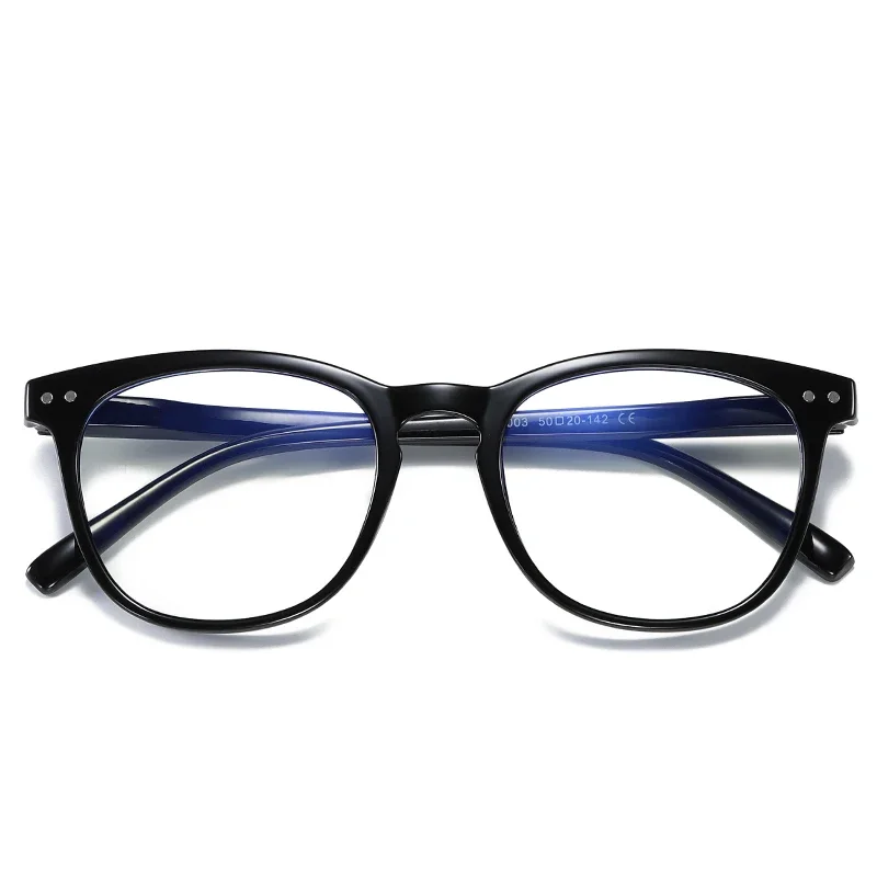 Leopard Frame Oval Shortsighted Prescription Glasses Anti Blue Rays Student Optical Lenses With Custom Recipe -0.5 -0.75 To -6.0