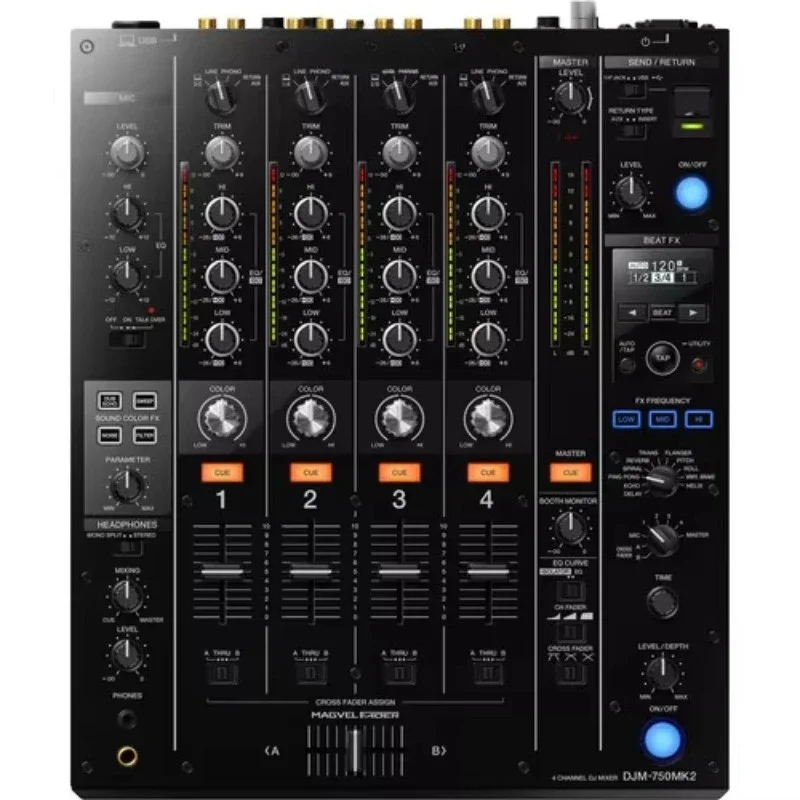High Performance DJ DJM-750MK2 4-Channel Professional DJ Club Mixer