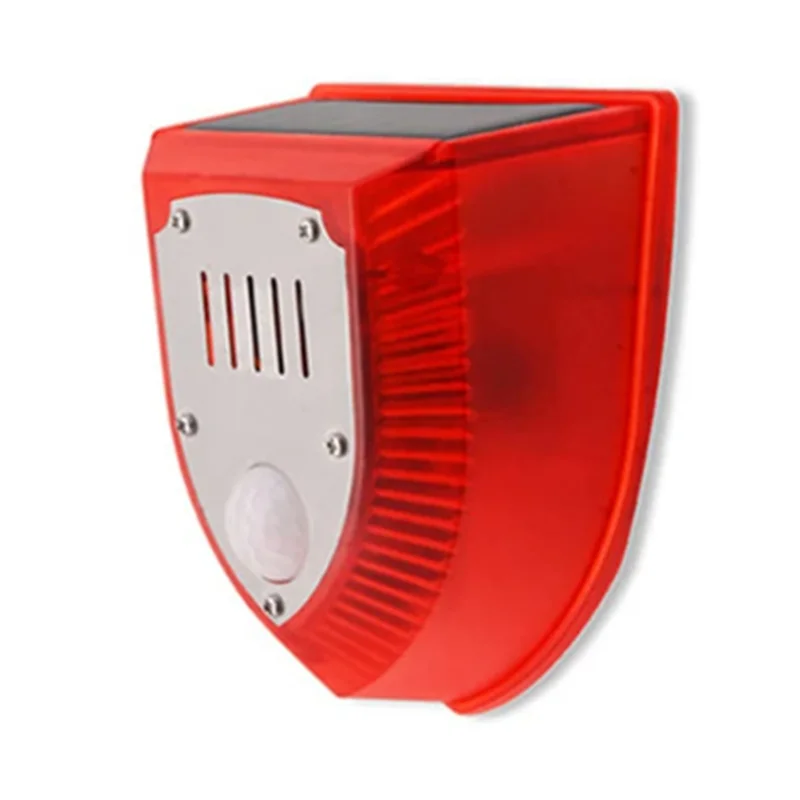 

Hot Selling Alarm Animal Repellent Anti Wild Boar Drive Professional Alarm Anti-Theft Flashing Remote Control Siren Sensor Alarm
