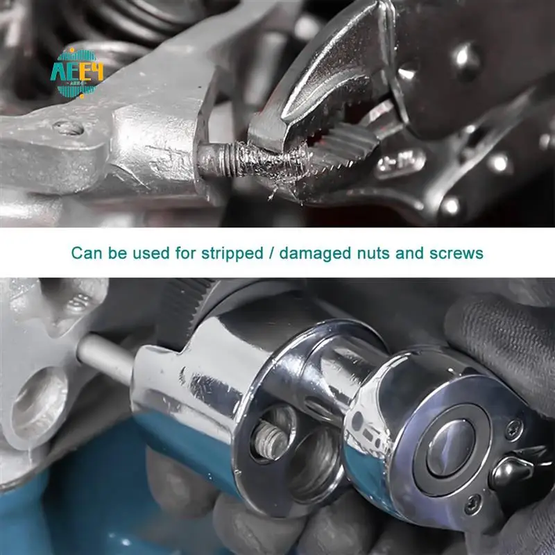 

AEE4-Nut And Bolt Extractor Special Tool Steel Bolt Extractor Headless Screw Cylindrical Pin Extraction