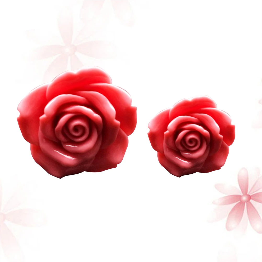 

1 Pair Rose Shape Car Perfume Clip Aromatherapy Freshener Mini Diffuser Corrosion Resistant Easy Install For Vehicle