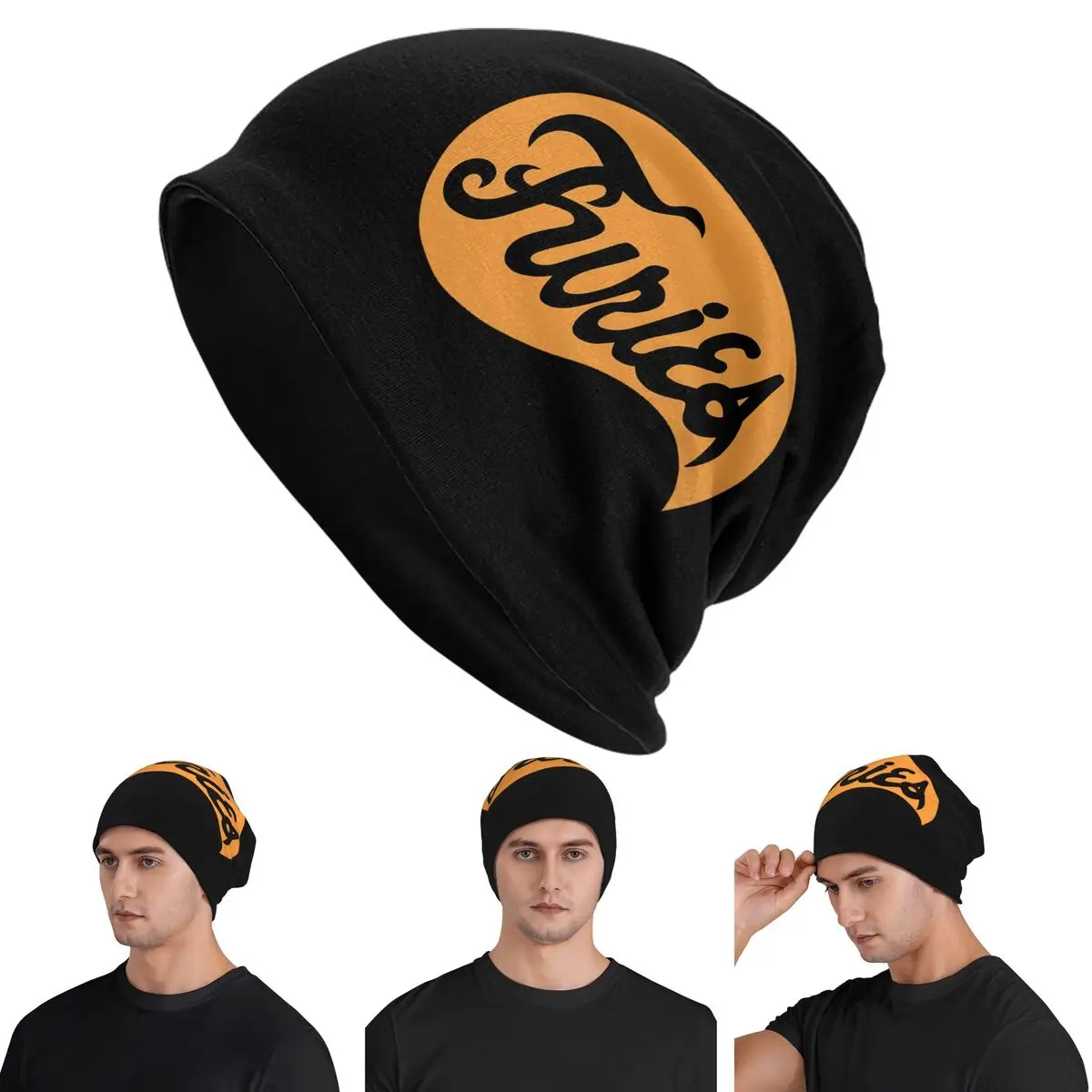 

The Baseball Furies Gang Skullies Beanies Hats Warm Autumn Winter Outdoor Cap Knitted Bonnet Caps for Unisex Adult