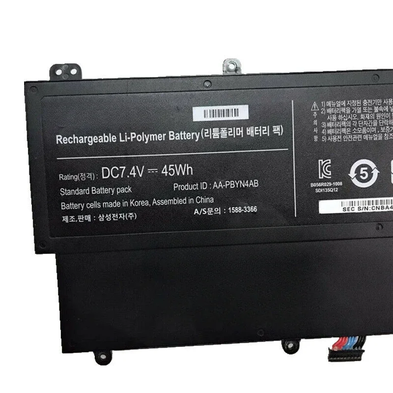 For Ultrabook NP530U3B NP530U3C NP540U3C AA-PBYN4AB 45Wh Battery
