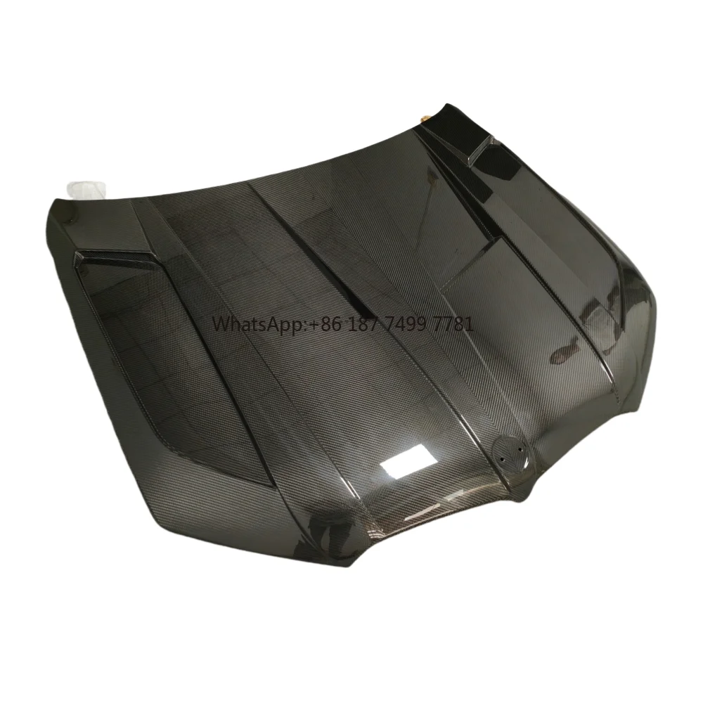 

G05 G06 LD Style Dry Carbon Fiber Engine Bonnet for . X5 X6 X5M X6M 2019+ Carbon Fiber Engine Lid for . G05 G06 F95 F96